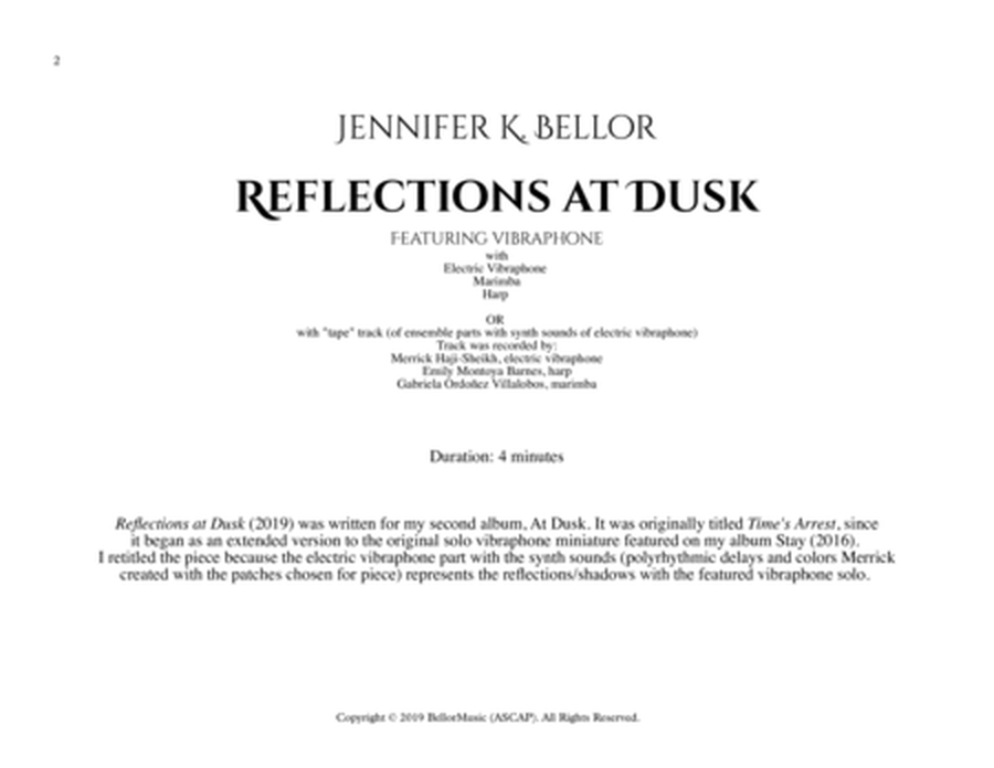 Reflections at Dusk (2019) - Score image number null