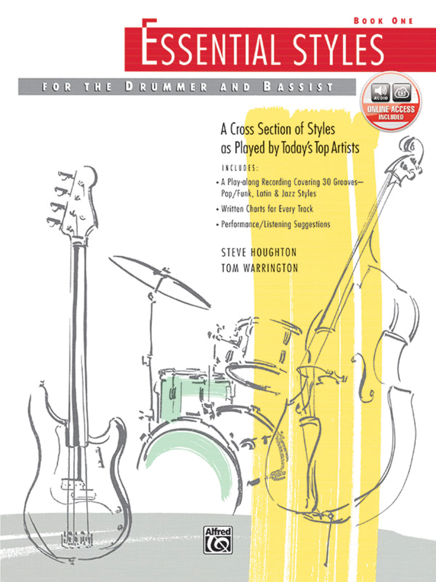 Essential Styles for the Drummer and Bassist, Book 1 Drum Set scores gallery preview page 1