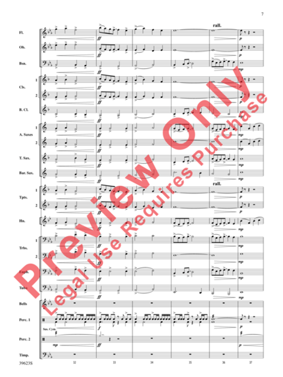 Beyond the Riverbend Concert Band scores gallery preview page 8