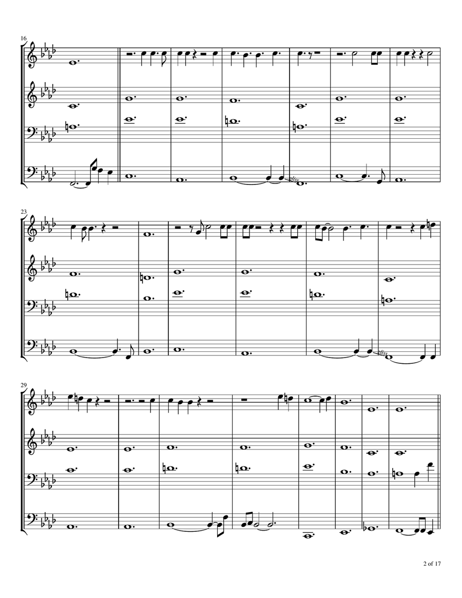 Bottom Of Your Soul Brass Ensemble scores gallery preview page 3