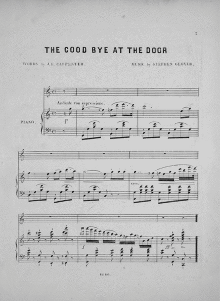 The Good Bye at the Door
