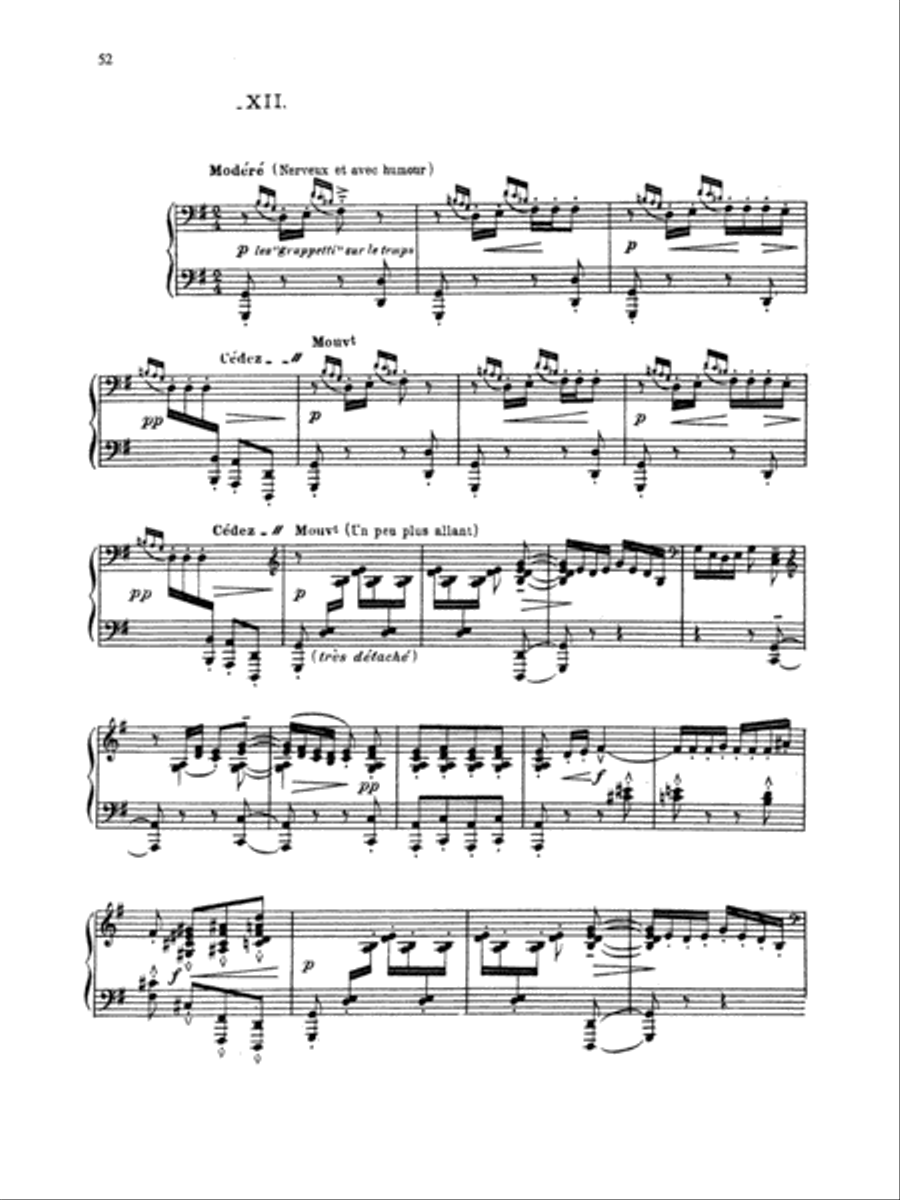 Debussy: Preludes (Volume I) Piano Solo scores gallery preview page 1