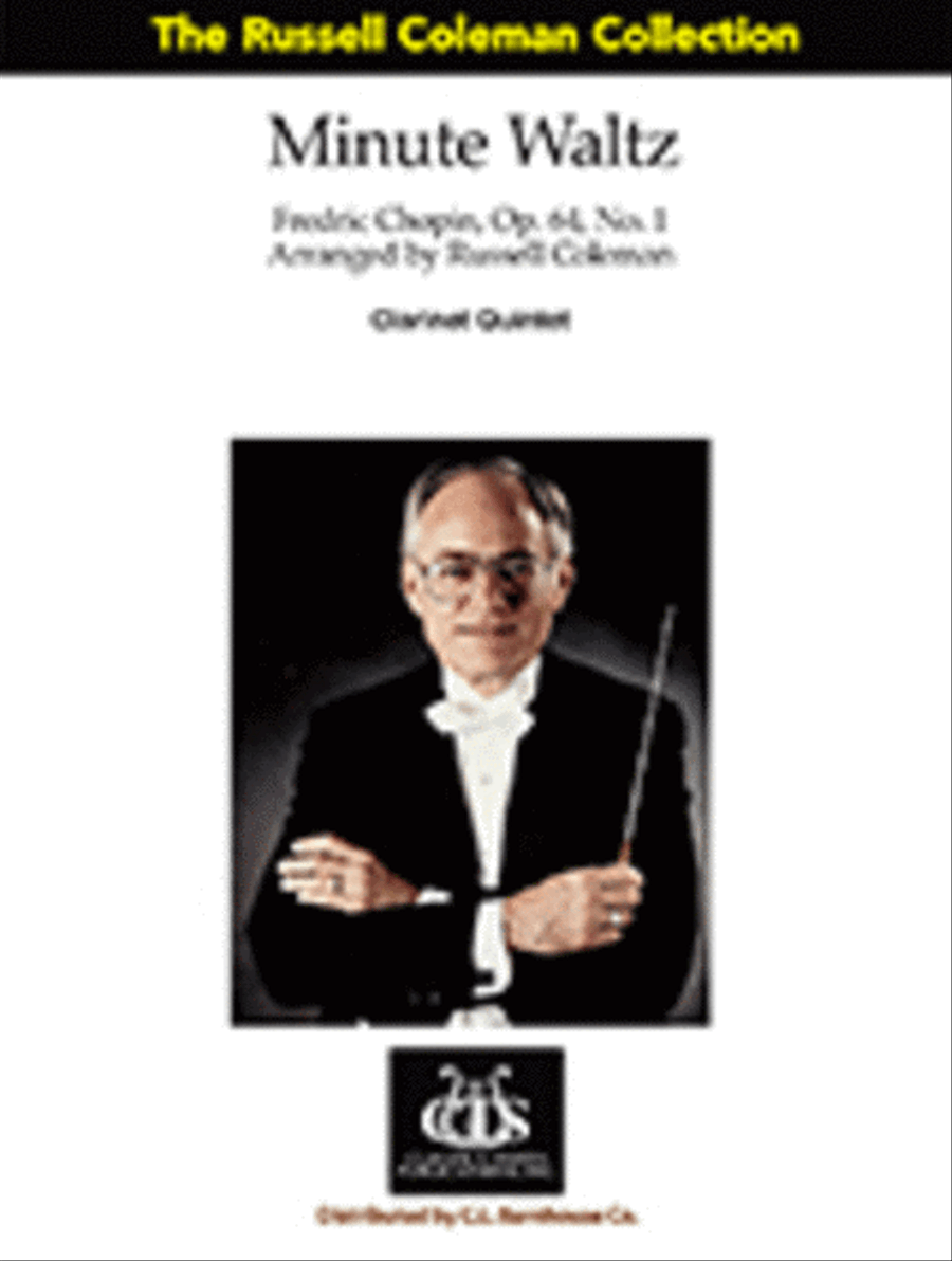 Minute Waltz Clarinet Quintet scores gallery preview page 1