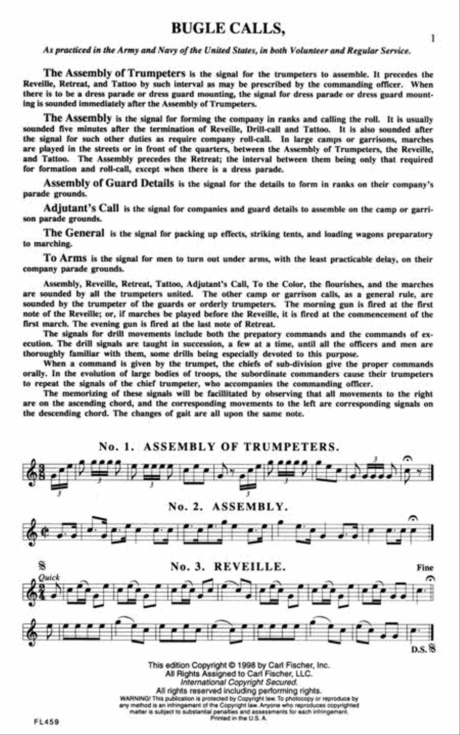 67 Bugle Calls Choir scores gallery preview page 2