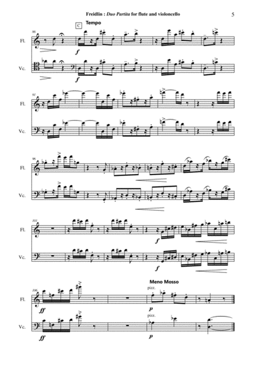 Jan Freidlin: Duo Partita for flute and cello