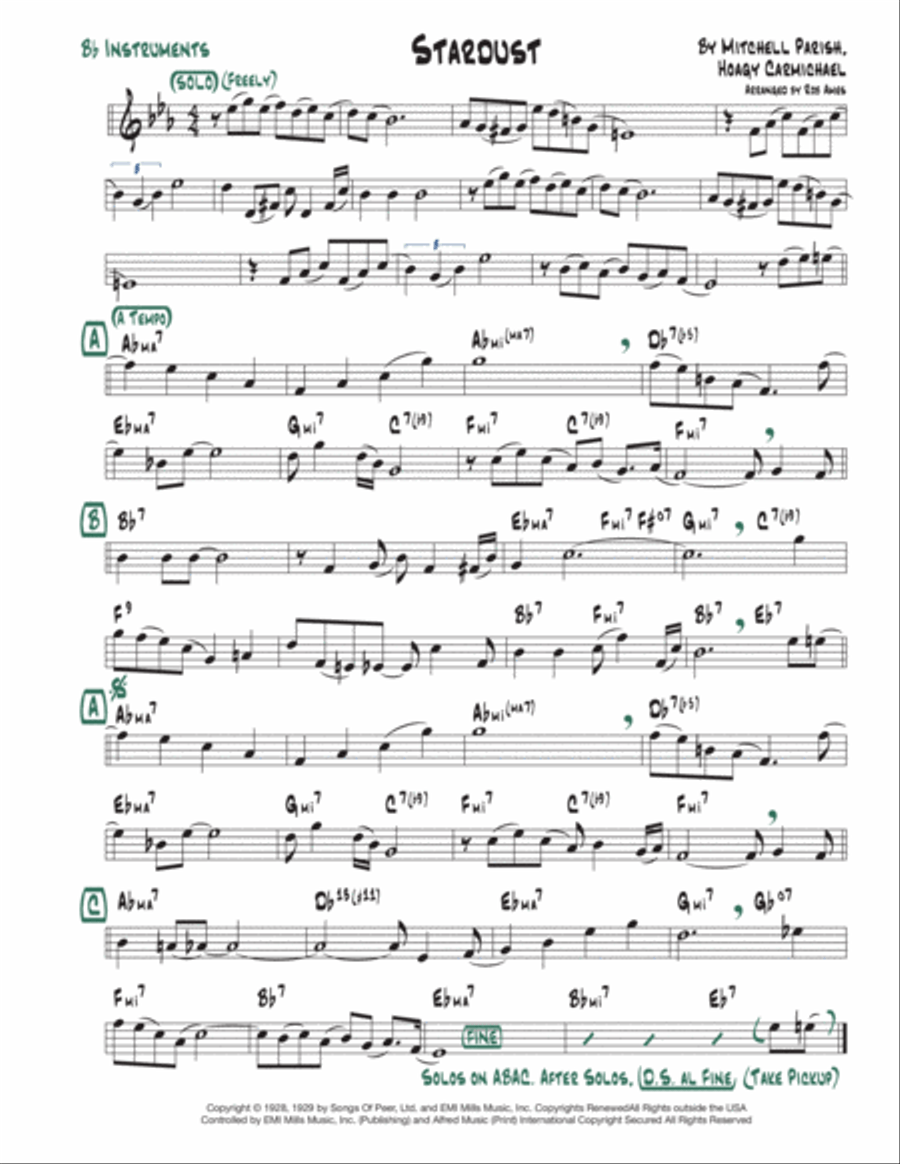 Stardust Voice scores gallery preview page 2