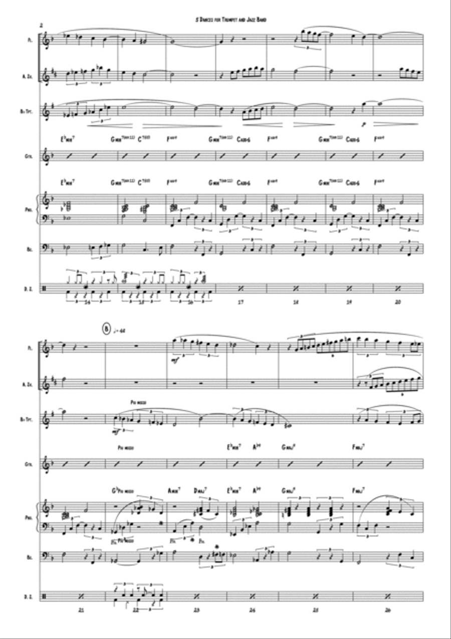 Slow Sam Slow Sam 3-Part scores gallery preview page 2