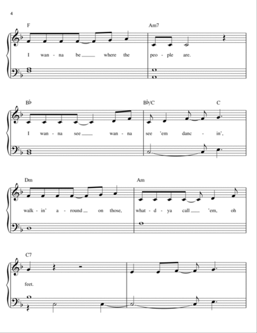 Part Of Your World (from The Little Mermaid) Easy Piano scores gallery preview page 4