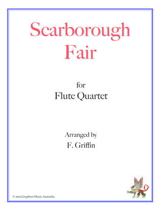Scarborough Fair for Flute Quartet