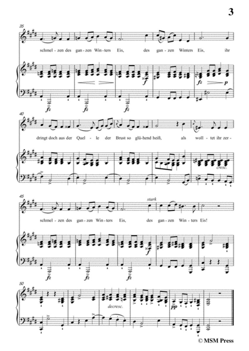 Schubert-Gefrorne Tränen,from 'Winterreise',Op.89(D.911) No.3,in c sharp minor,for Voice&Piano image number null