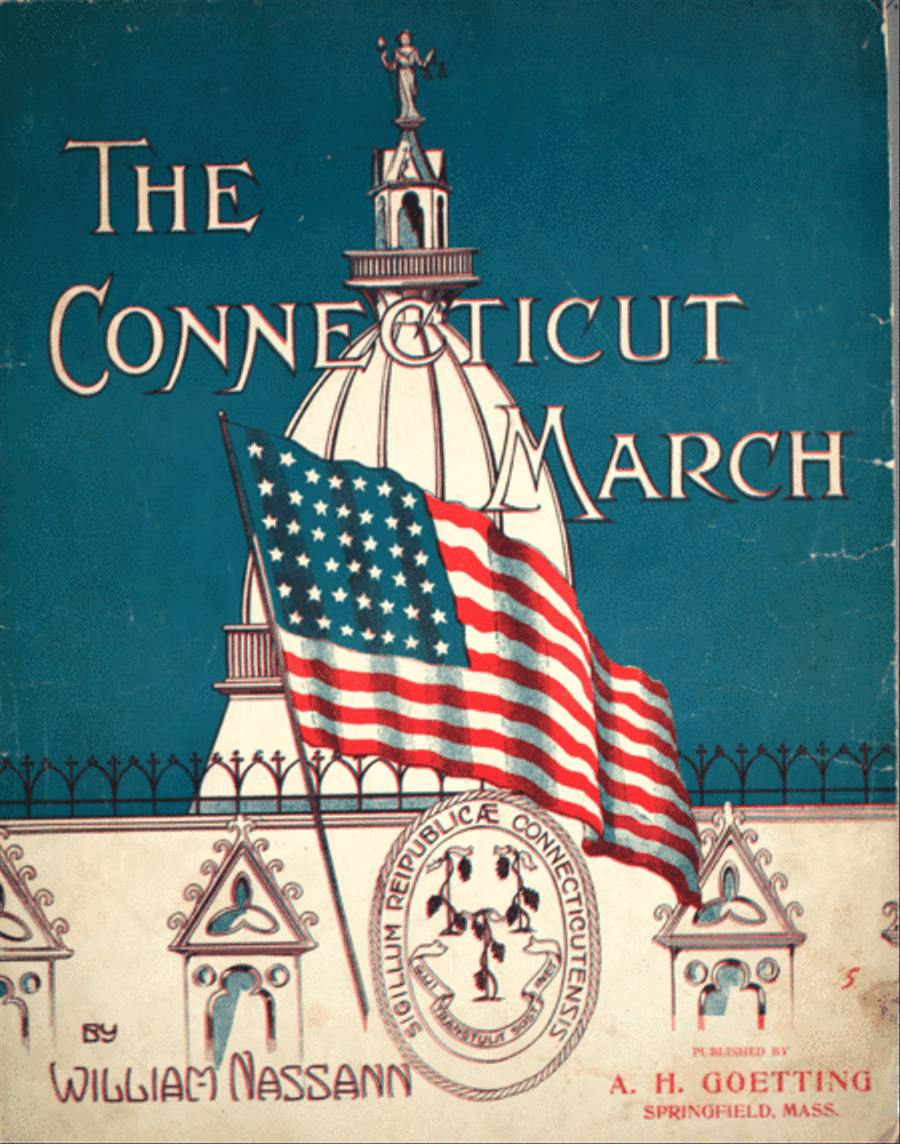 The Connecticut March Piano Solo scores gallery preview page 1