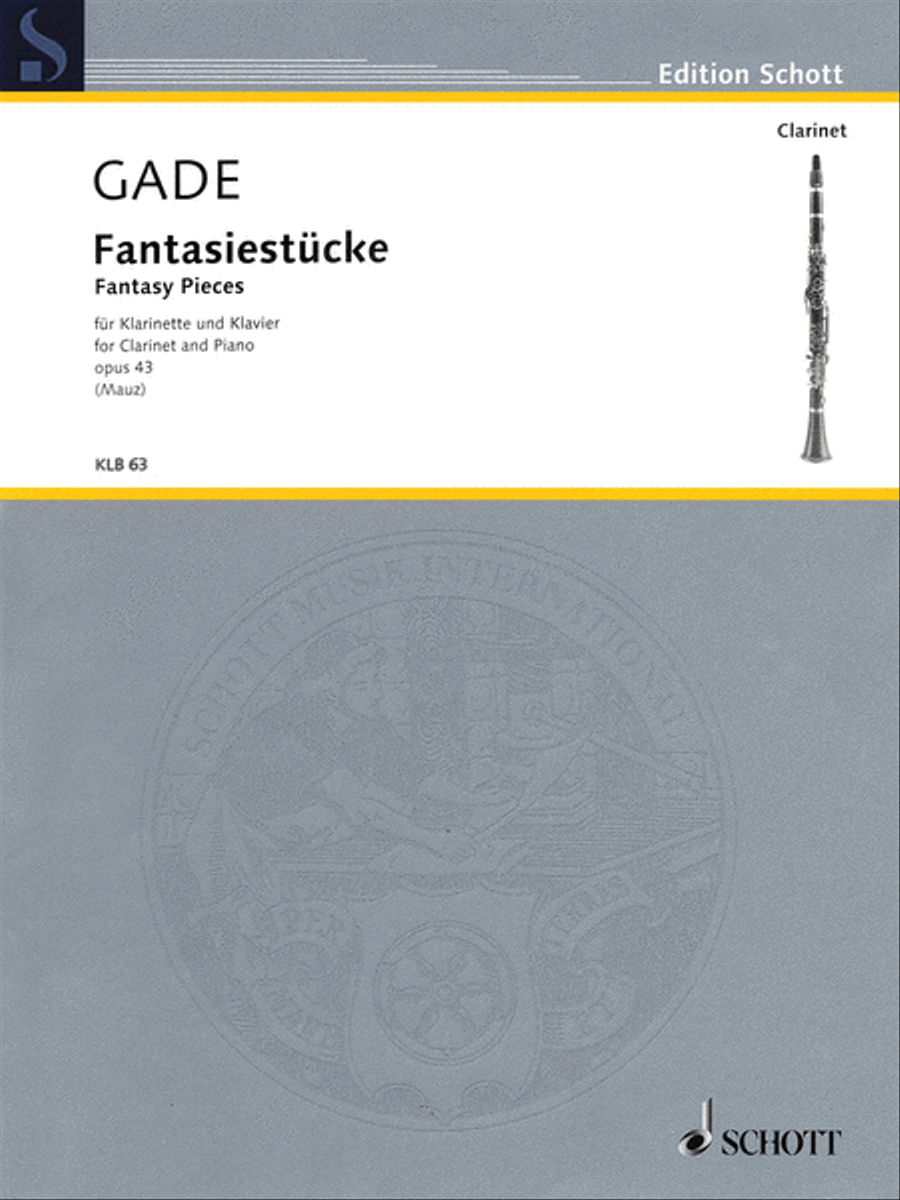 Fantasy Pieces, Op. 43 Fantasy Pieces, Op. 43 Clarinet Solo scores gallery preview page 1