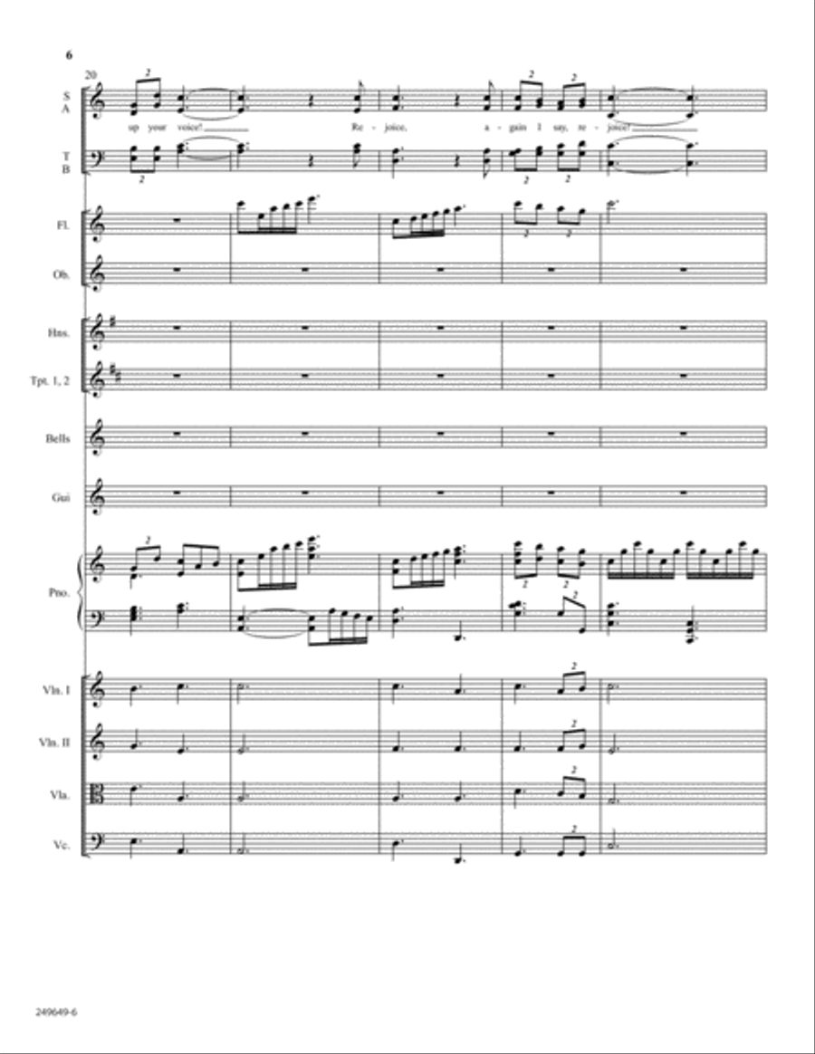 Rejoice, the Lord Is King - Orchestral Score and Parts