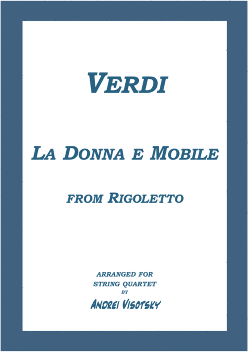 La donna e mobile from Rigoletto image number null