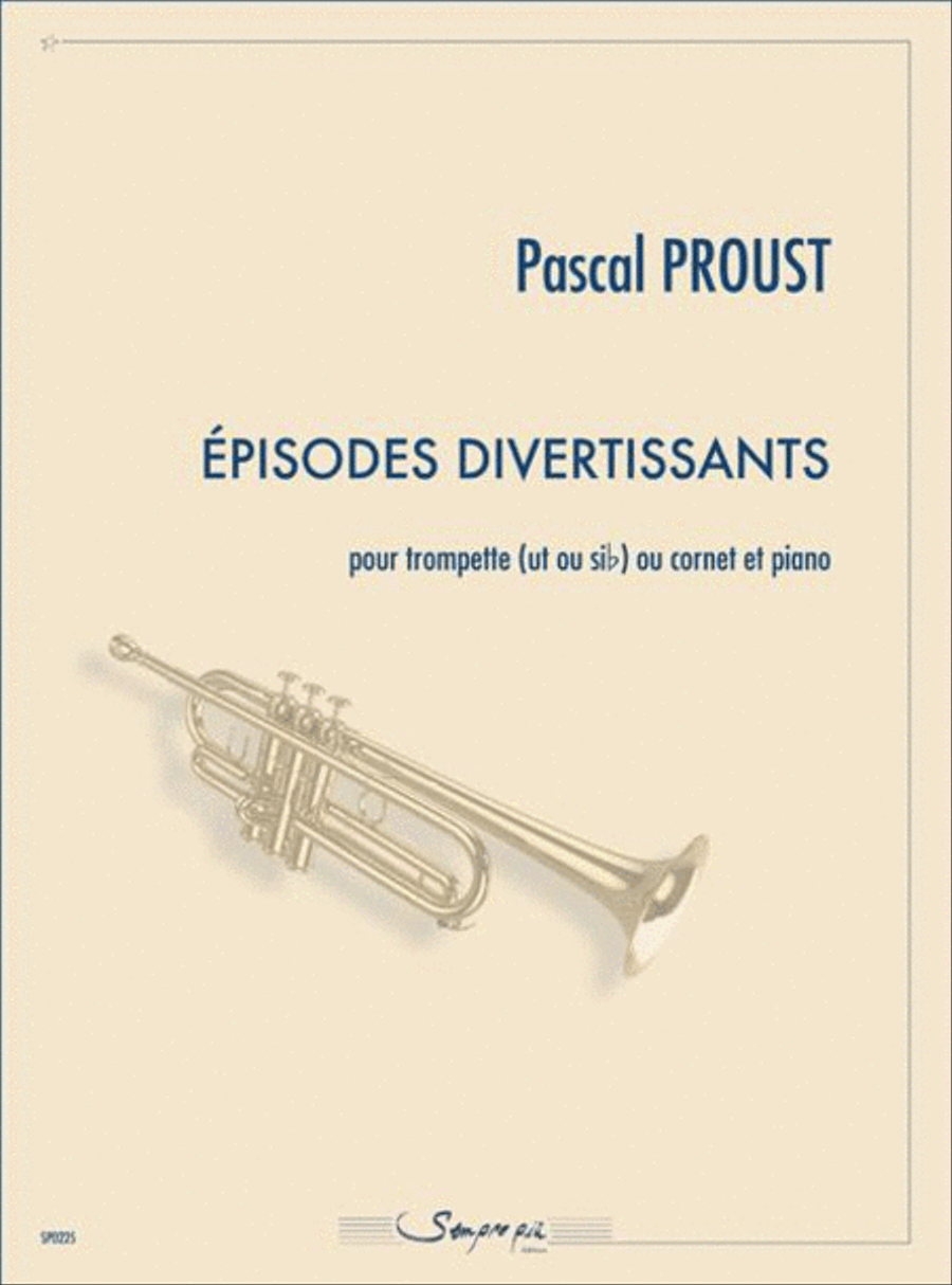 Episodes Divertissants Trumpet Solo scores gallery preview page 1