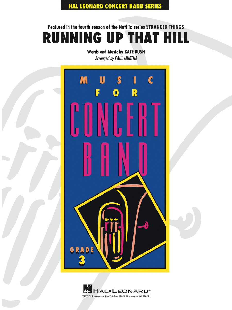 Running Up That Hill (featured in Stranger Things) Concert Band scores gallery preview page 1