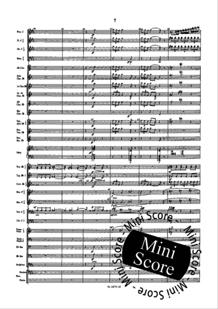 Ricercare Concert Band scores gallery preview page 13