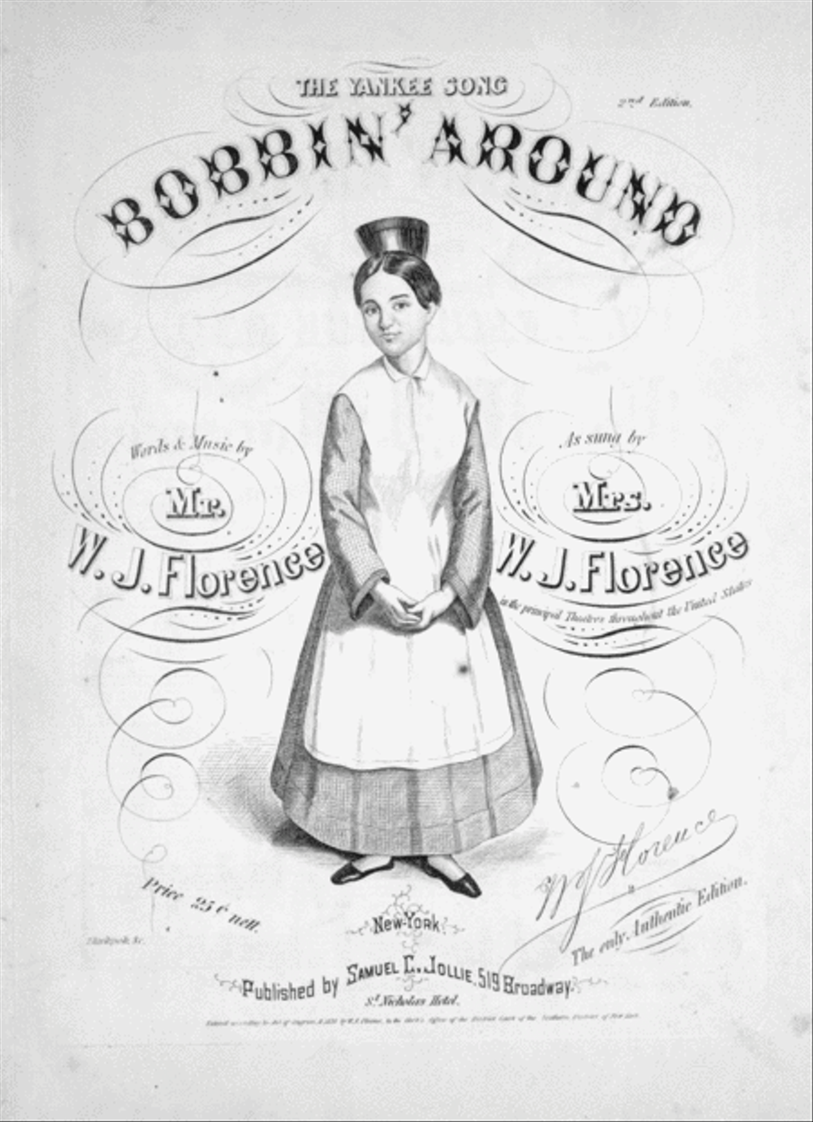 The Yankee Song. Bobbin' Around Voice scores gallery preview page 1