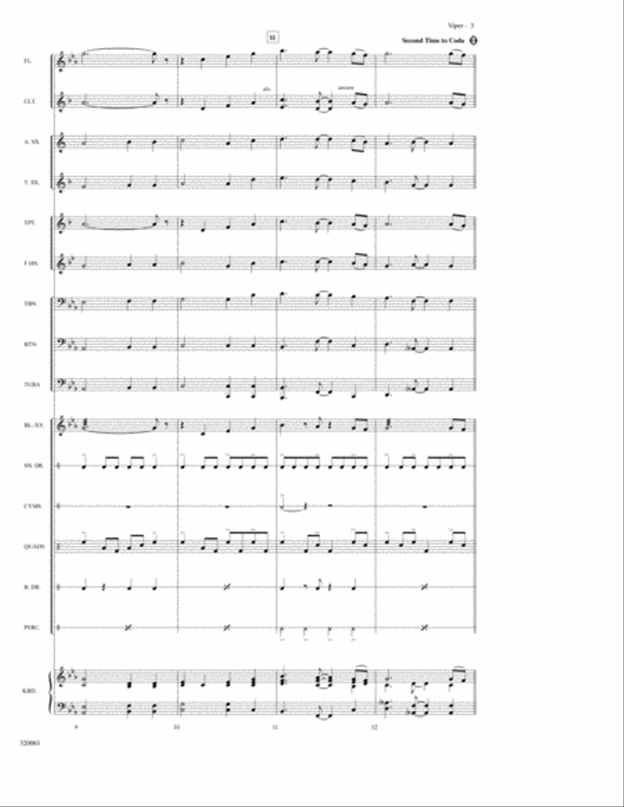 Viper Viper Marching Band scores gallery preview page 3