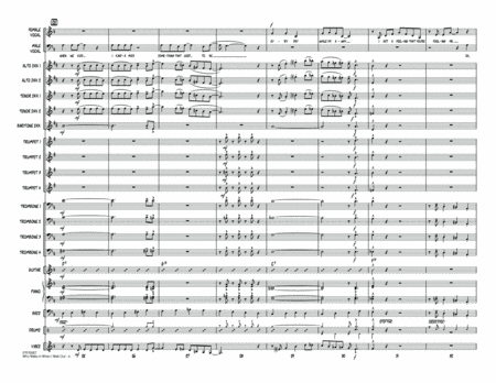 Who Walks In When I Walk Out? (Key: D minor) - Conductor Score (Full Score)