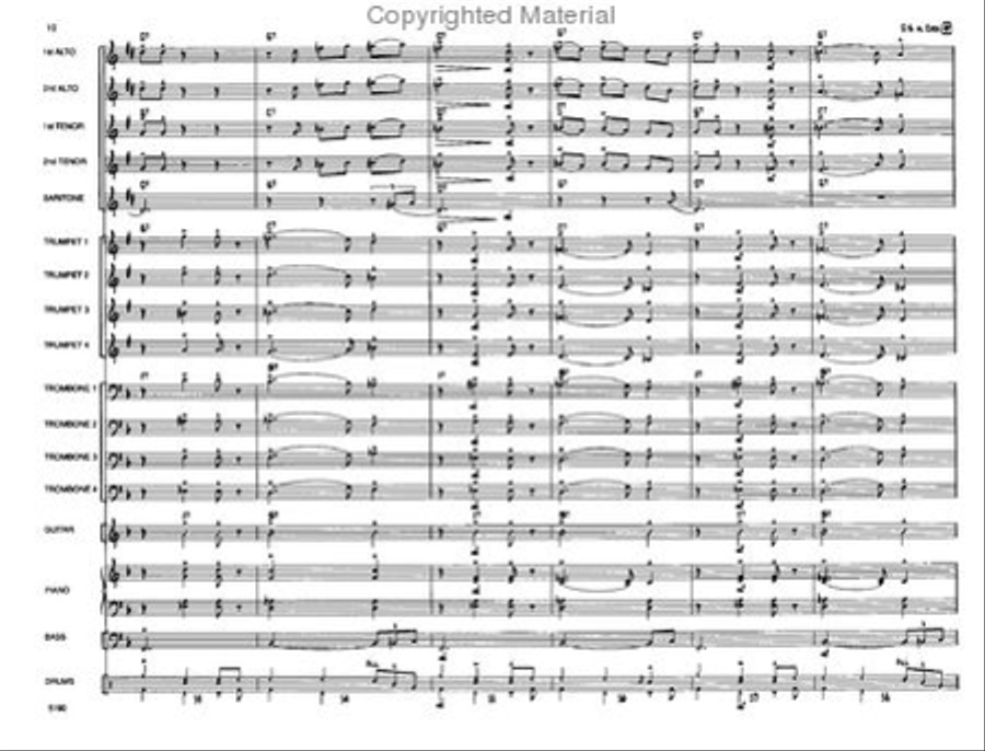 Away In A Manger Away In A Manger Jazz Ensemble scores gallery preview page 9