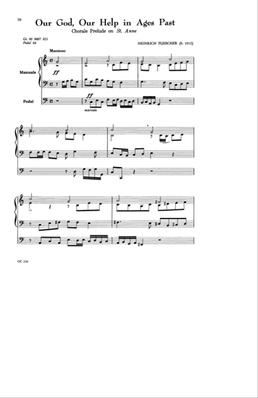 Wedding Music, Part II (Hymn Tune Preludes) Organ scores gallery preview page 20
