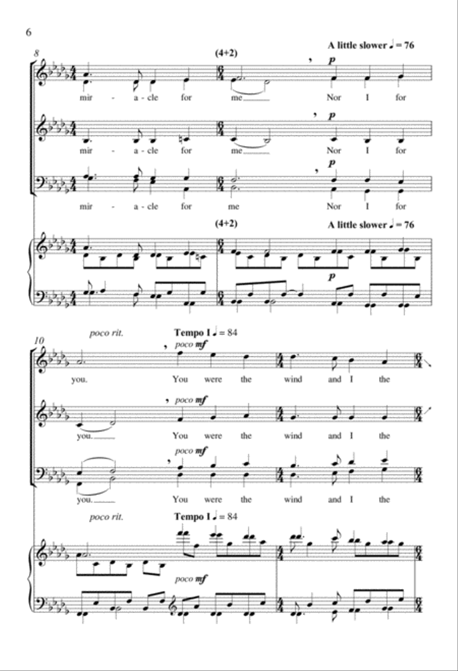 After Love 4-Part scores gallery preview page 5