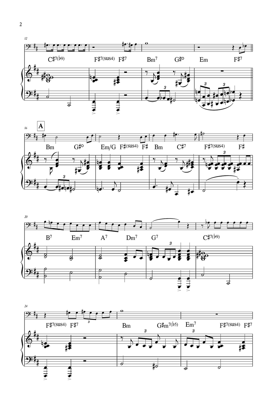 You're A Mean One, Mr. Grinch Piano scores gallery preview page 3