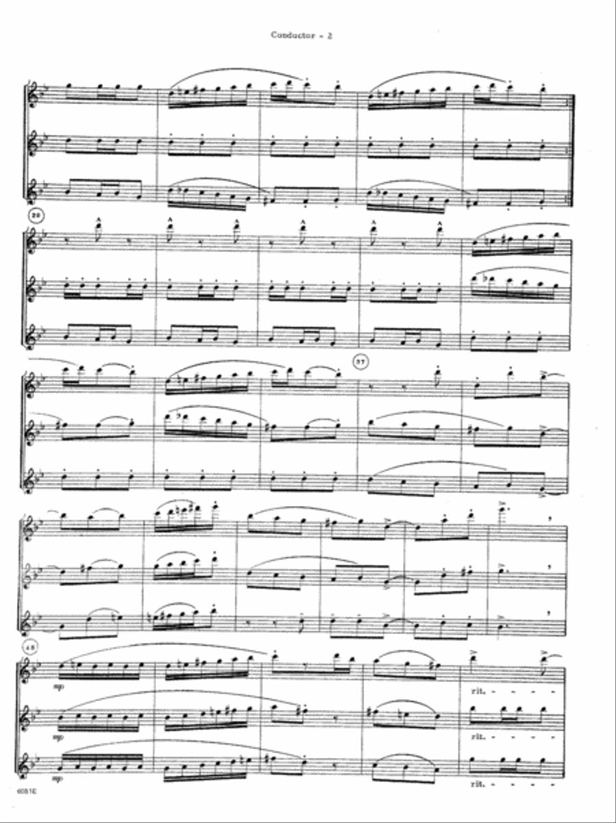 Carol Of The Bells Flute scores gallery preview page 3