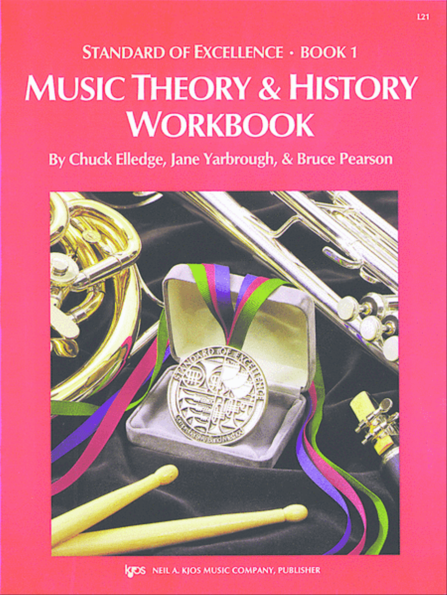Standard of Excellence Book 1, Theory & History Workbook Concert Band Methods scores gallery preview page 1