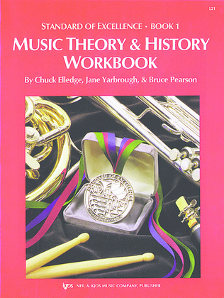 Book cover for Standard of Excellence Book 1, Theory & History Workbook