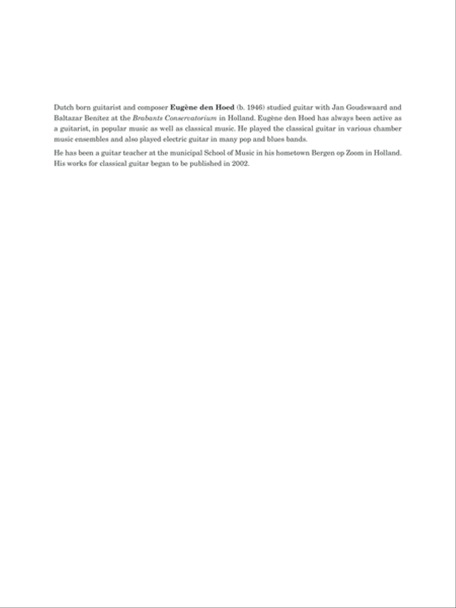 Évocations I-X Évocations I-X Classical Guitar scores gallery preview page 2