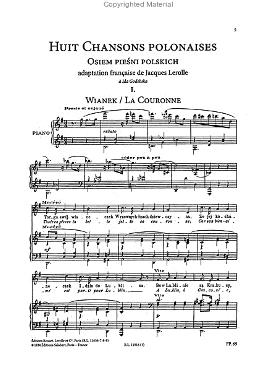 Complete Songs Voice scores gallery preview page 4