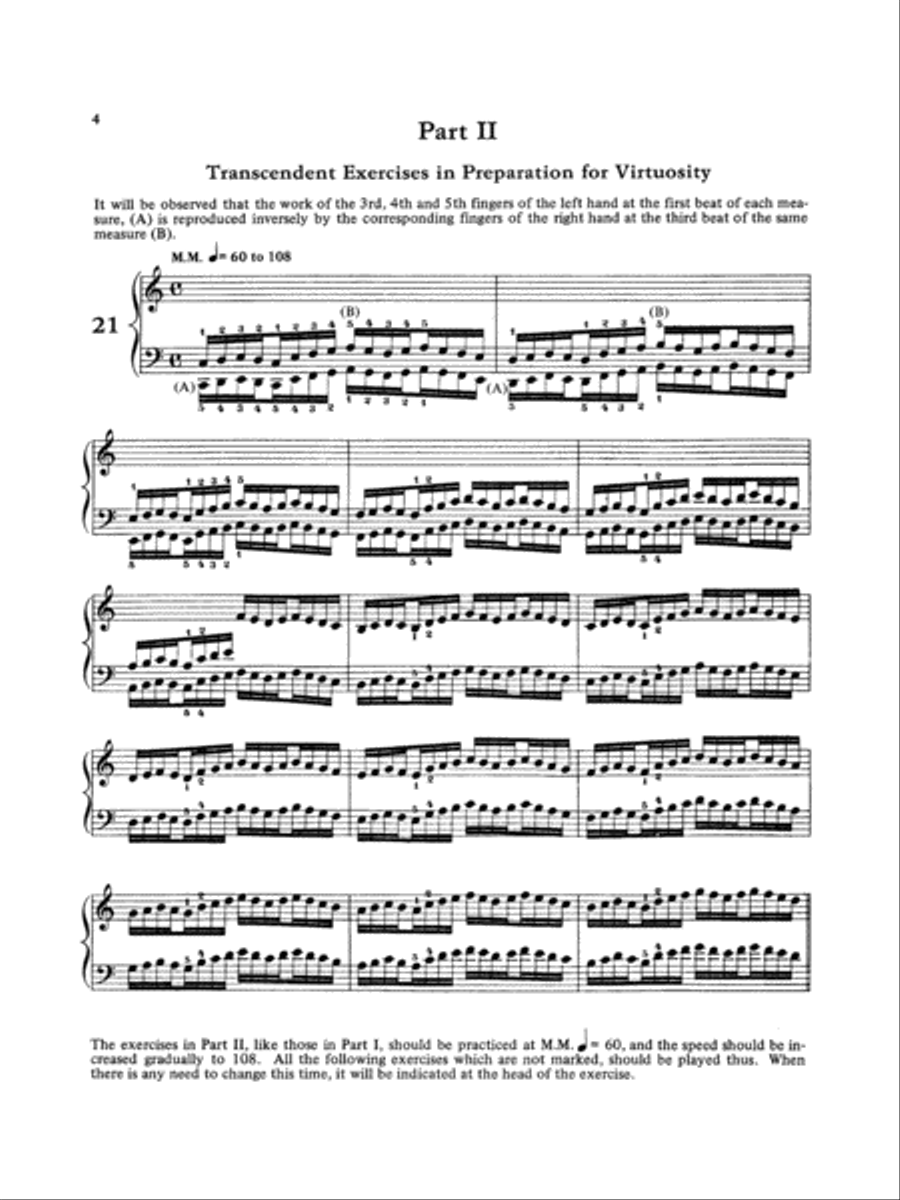 Hanon: The Virtuoso Pianist (Volume II) Piano Solo scores gallery preview page 1