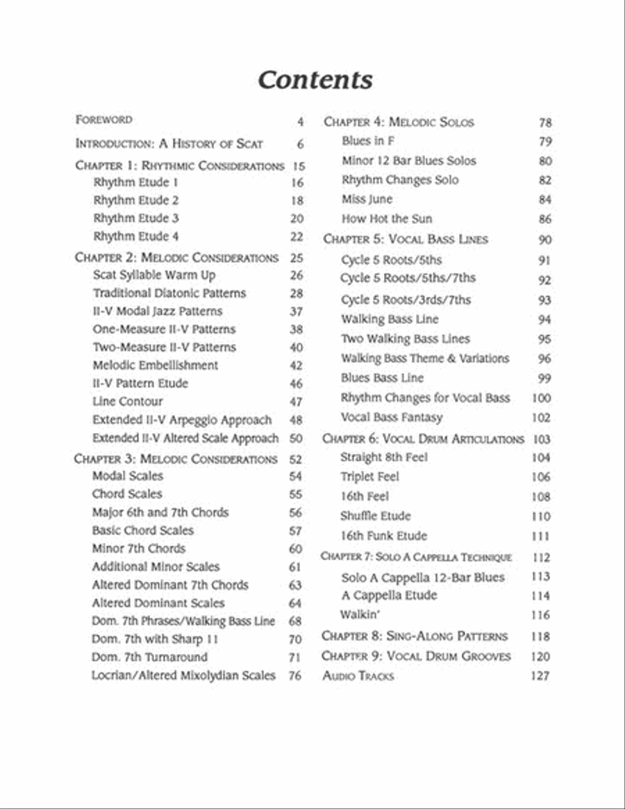 Scat! Vocal Improvisation Techniques Voice scores gallery preview page 2