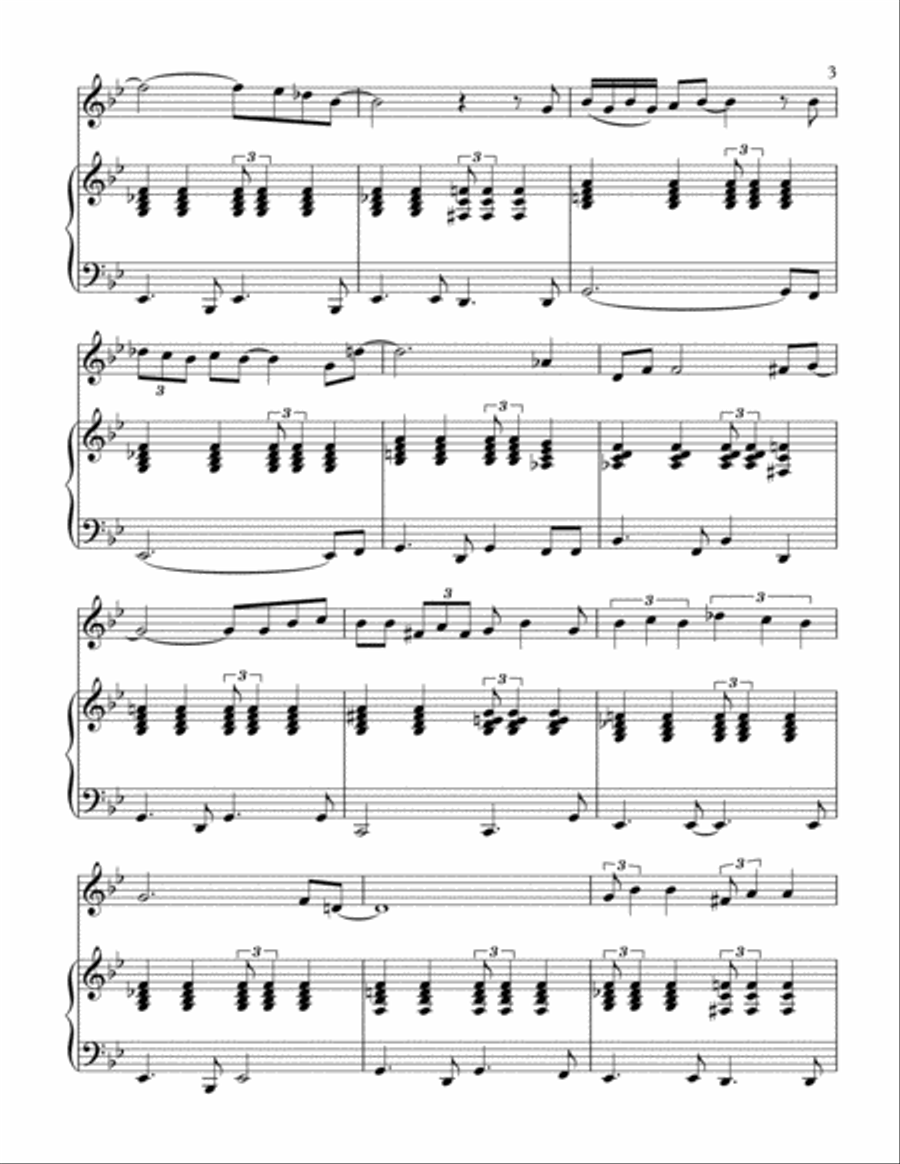The Pink Panther from THE PINK PANTHER Small Ensemble scores gallery preview page 4