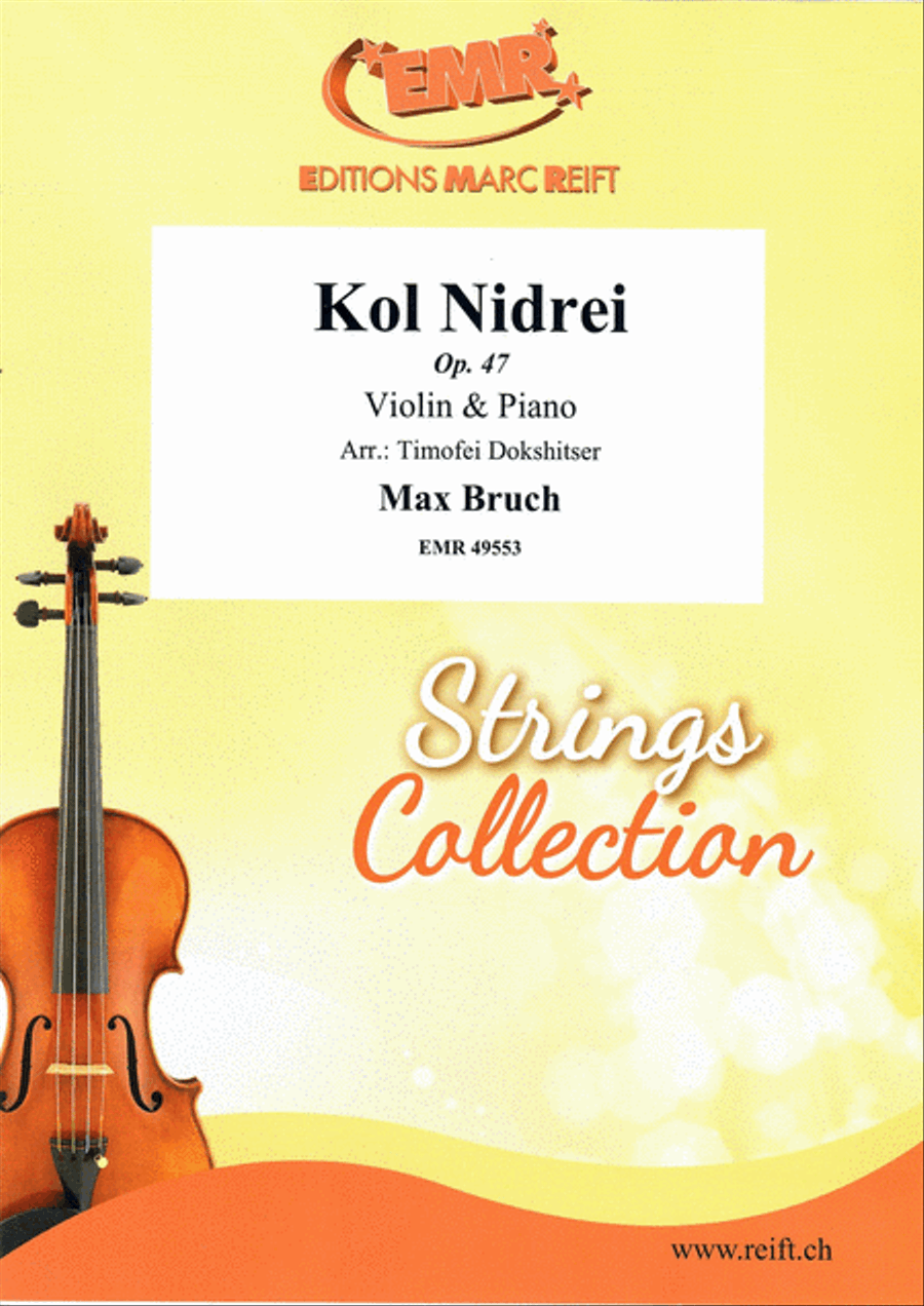 Kol Nidrei Violin Solo scores gallery preview page 1