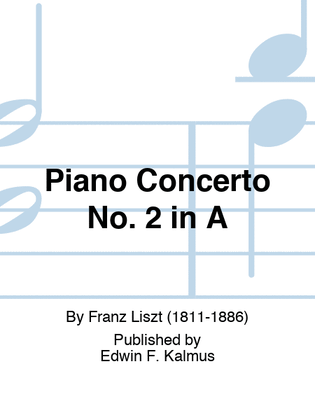 Piano Concerto No. 2 in A