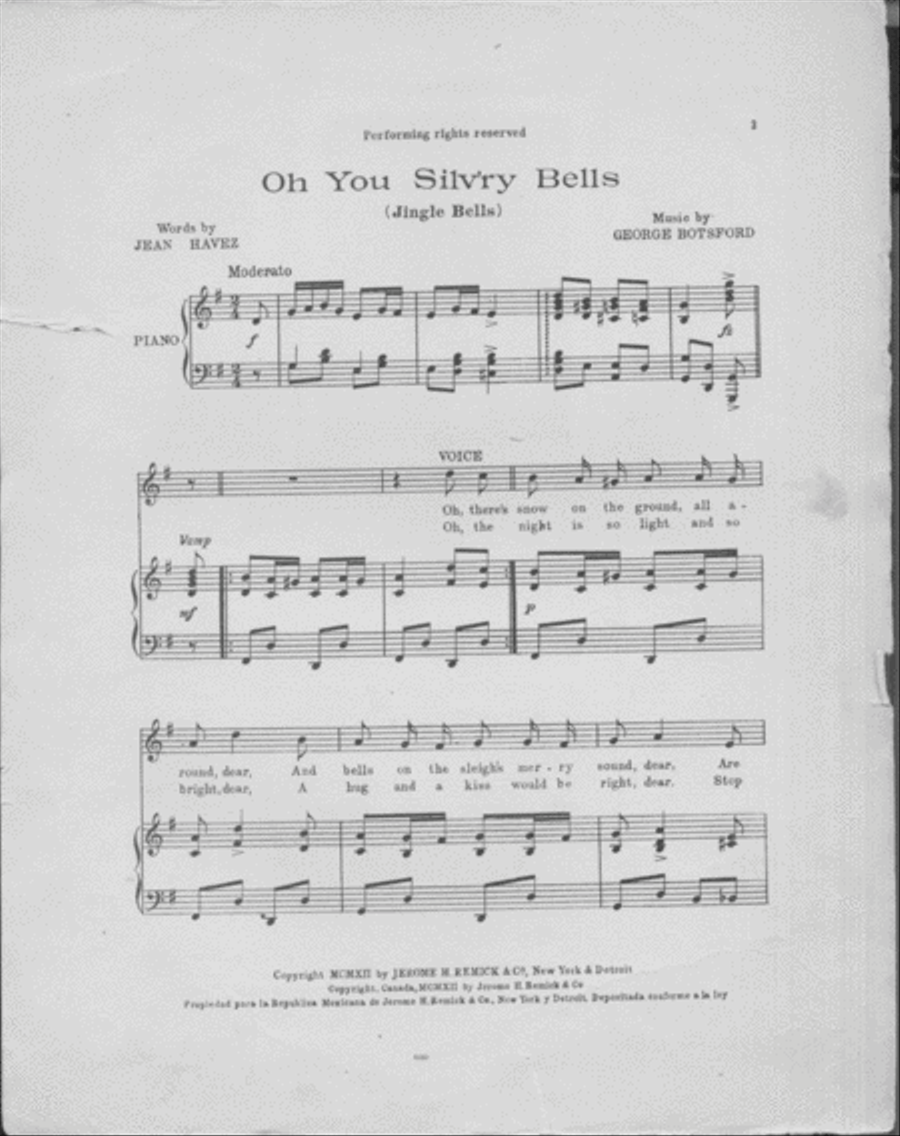 Oh, You Silv'ry Bells. Son Voice scores gallery preview page 2