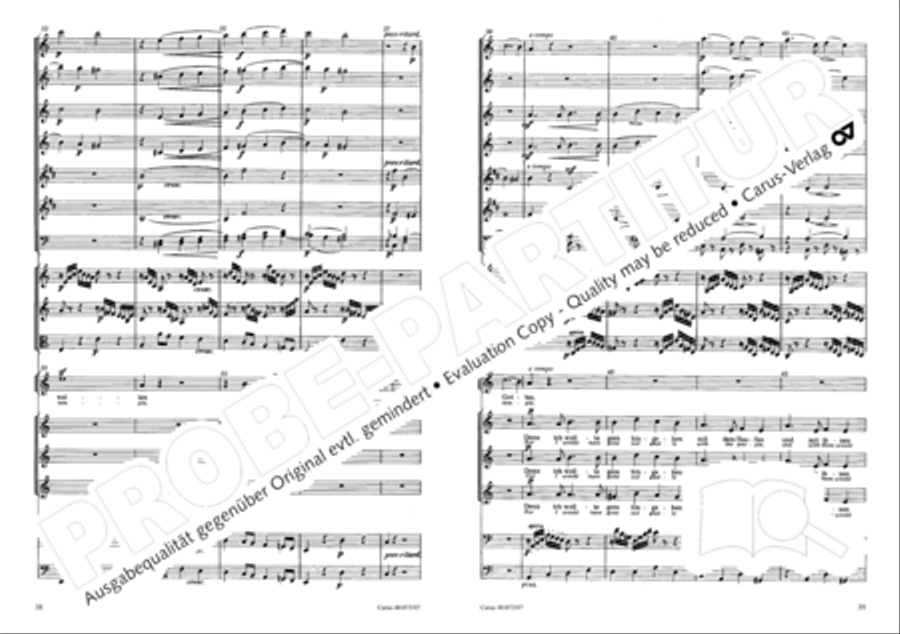 Psalm 42 4-Part scores gallery preview page 21