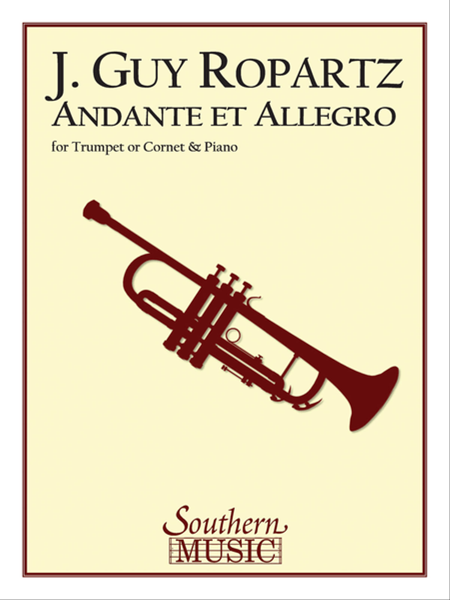 Andante and Allegro Trumpet scores gallery preview page 1