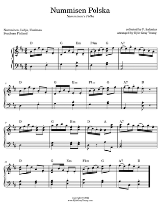 Nummisen Polska (Numminen’s Polka) (piano solo)