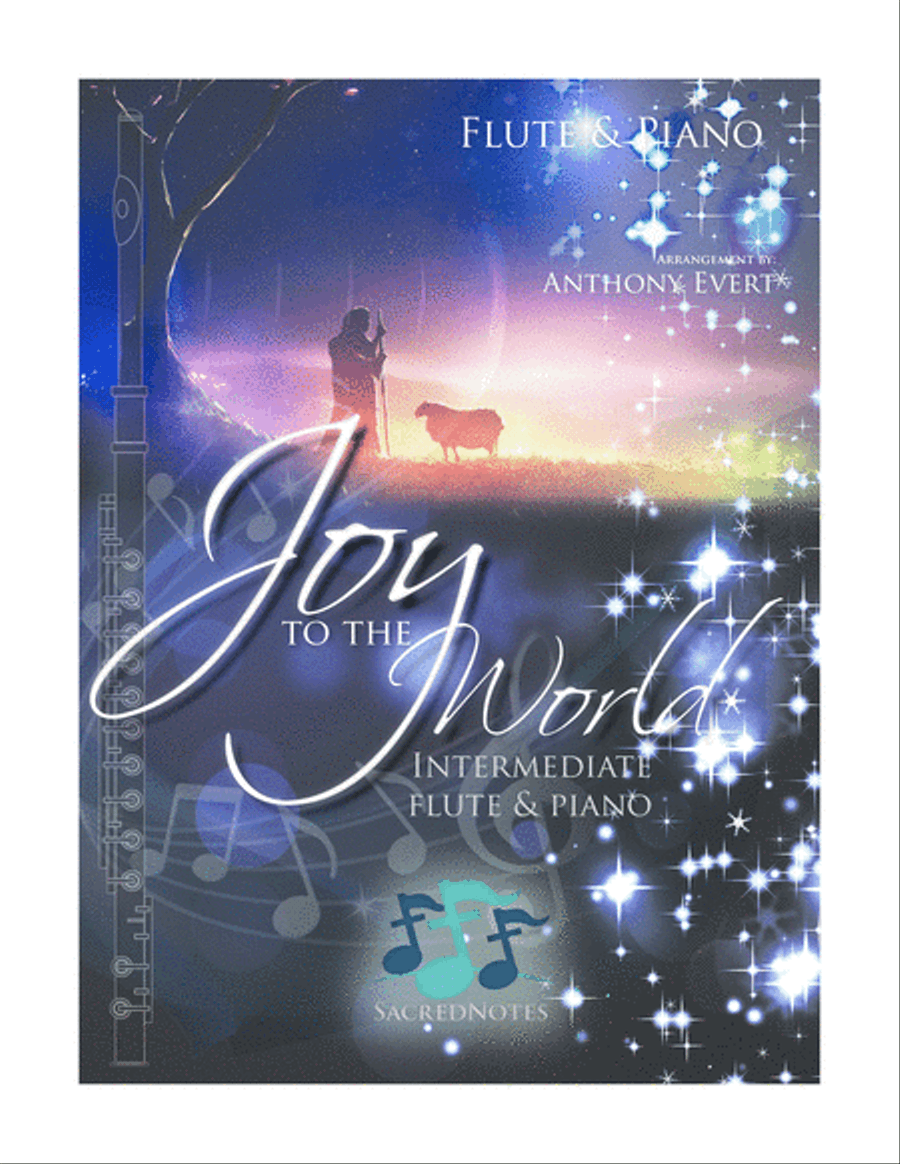Joy to the World-Flute & Piano Flute Solo scores gallery preview page 1
