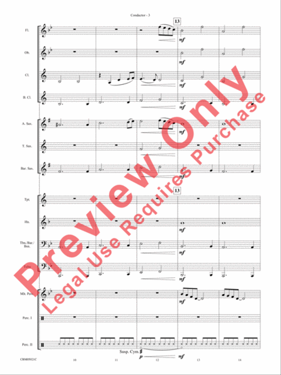 Believe (from The Polar Express) Concert Band scores gallery preview page 5