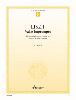 Book cover for Valse-Impromptu