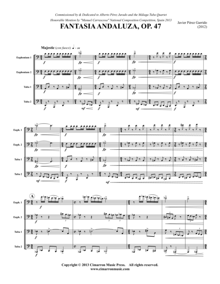 Fantasia Andaluza, Op. 47