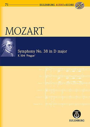 Symphony No. 38 D Major 'prague' Symphony Kv504 Study Score With Cd