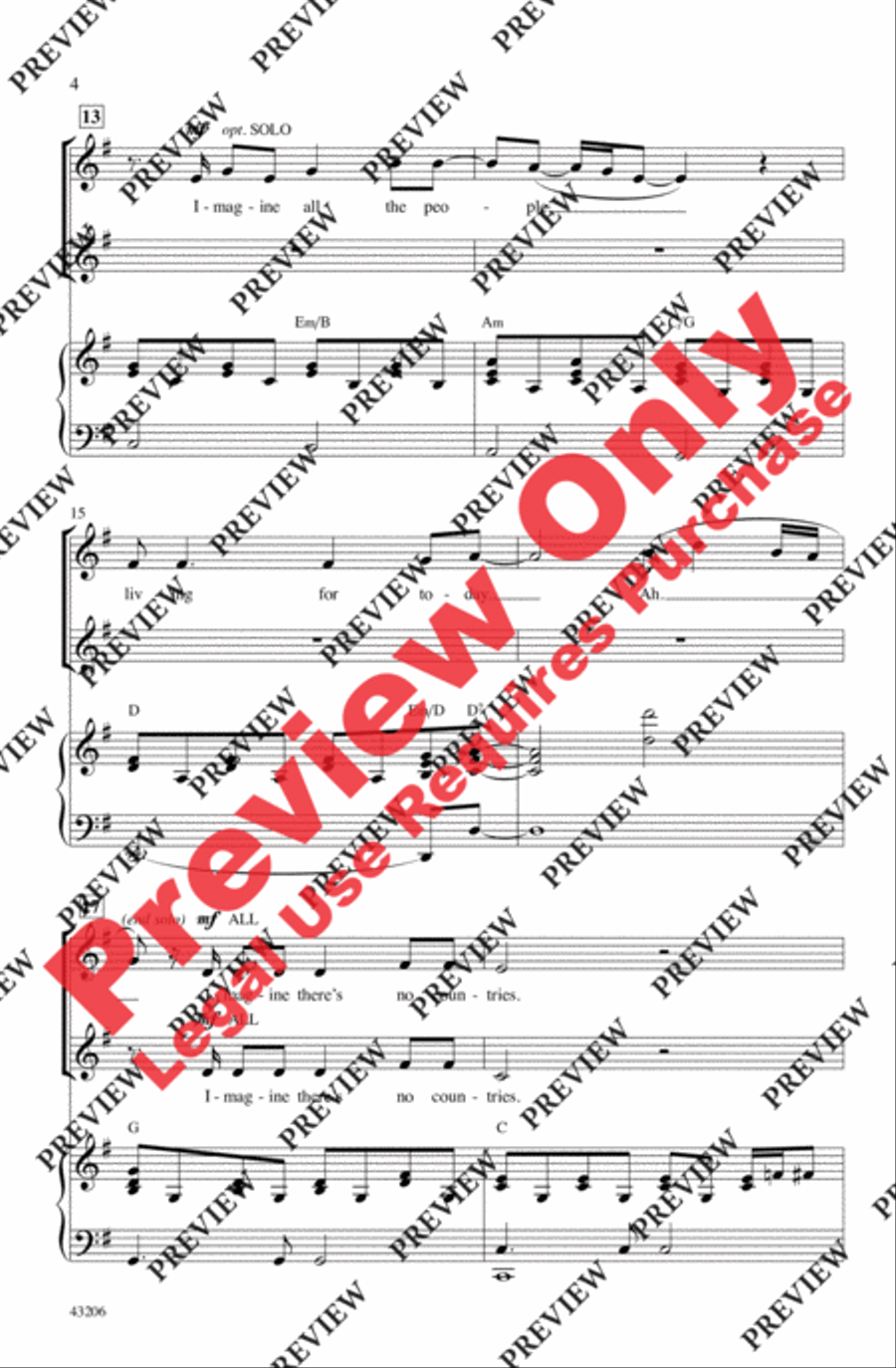 Imagine Imagine Women's Choir scores gallery preview page 15