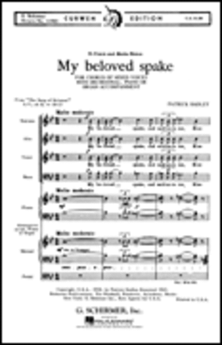 My Beloved Spake        With Orchestral, Piano Or Organ From The Song Of Solomon