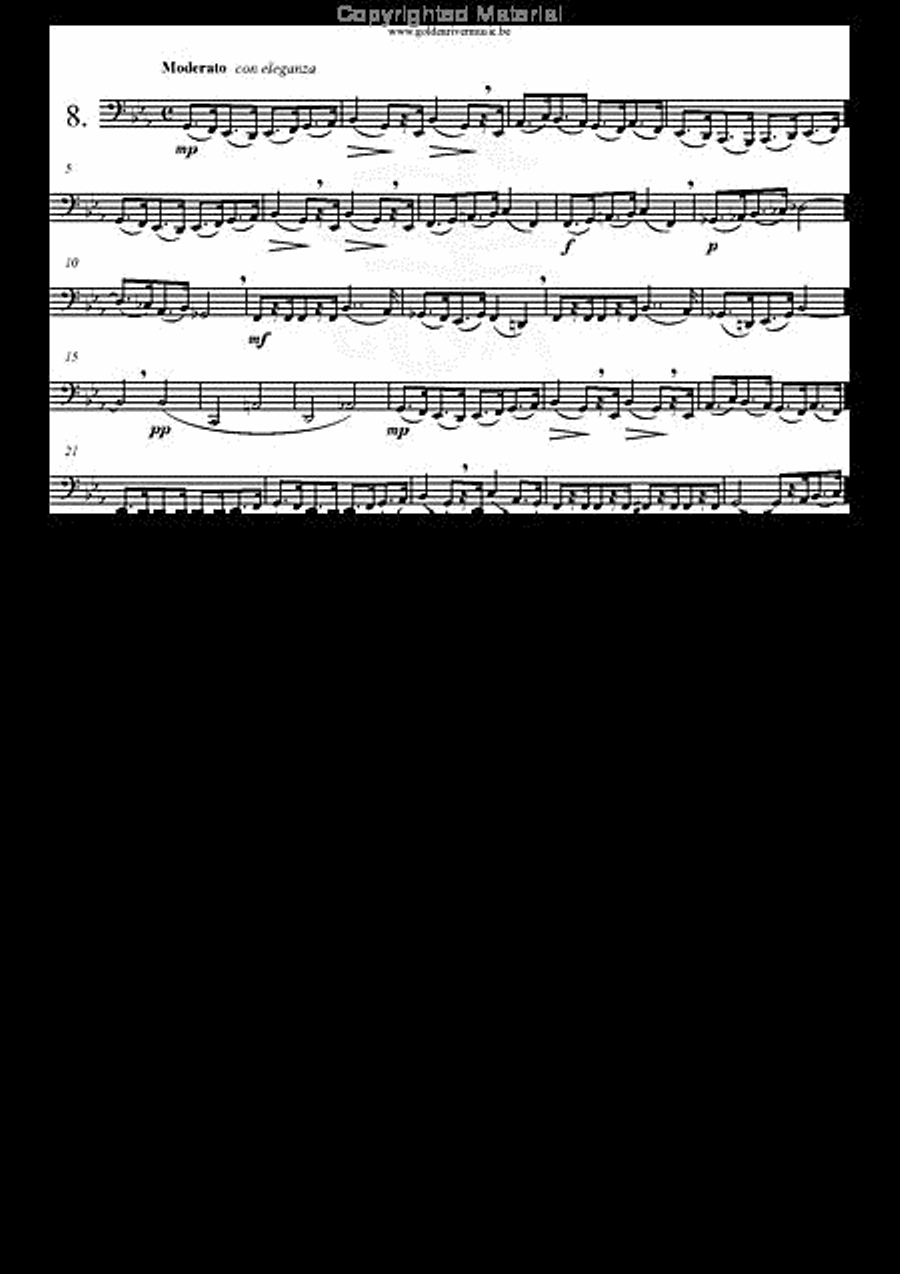 40 Preludes Tuba scores gallery preview page 6